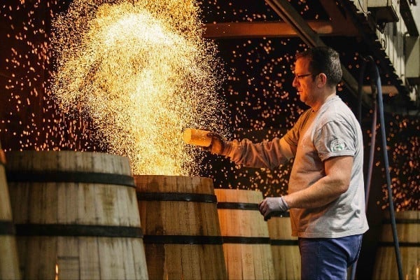 Barrel making in Bordeaux