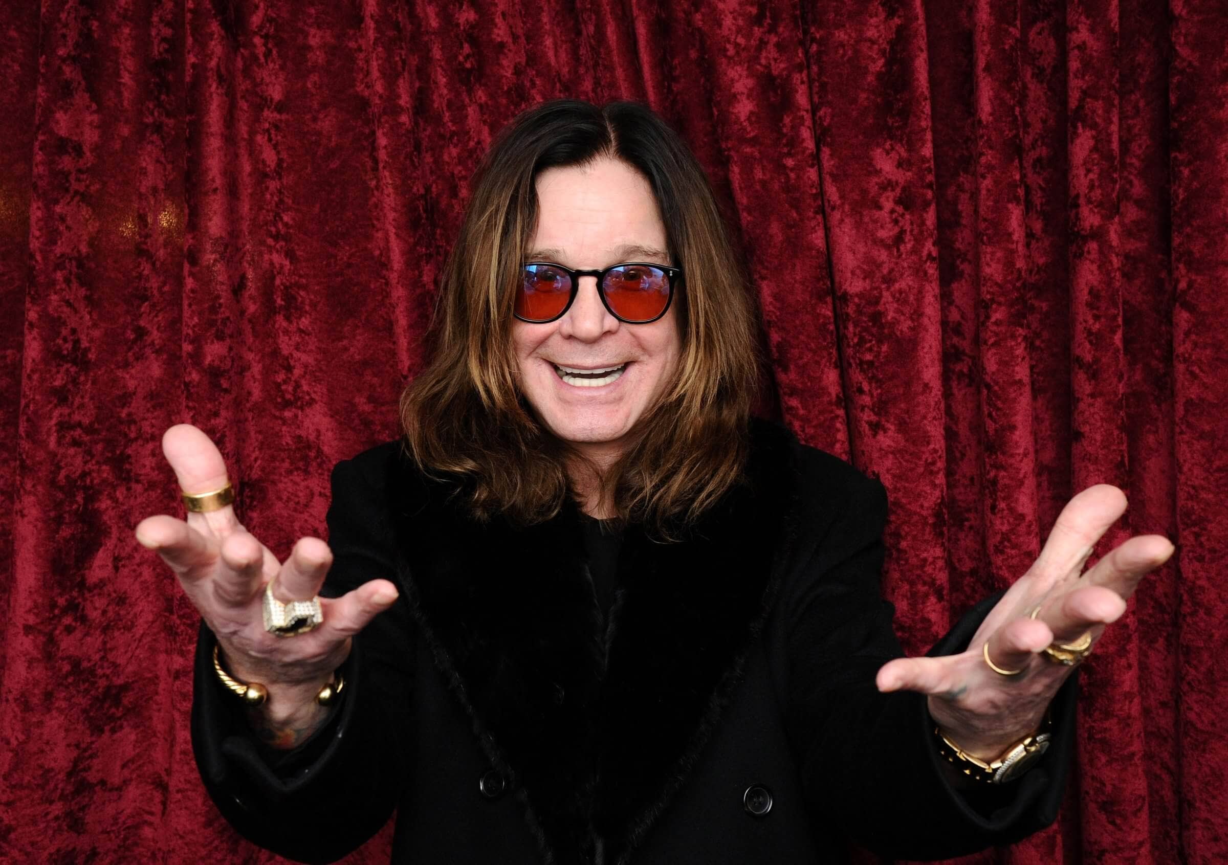 Ozzy Osbourne at a live performance