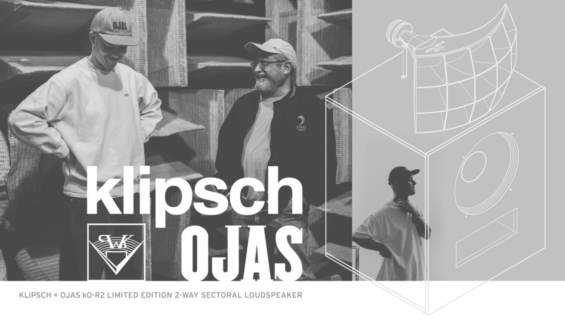 Klipsch and Ojas Unveil kO-R2 Speaker at Milan Design Week 2026