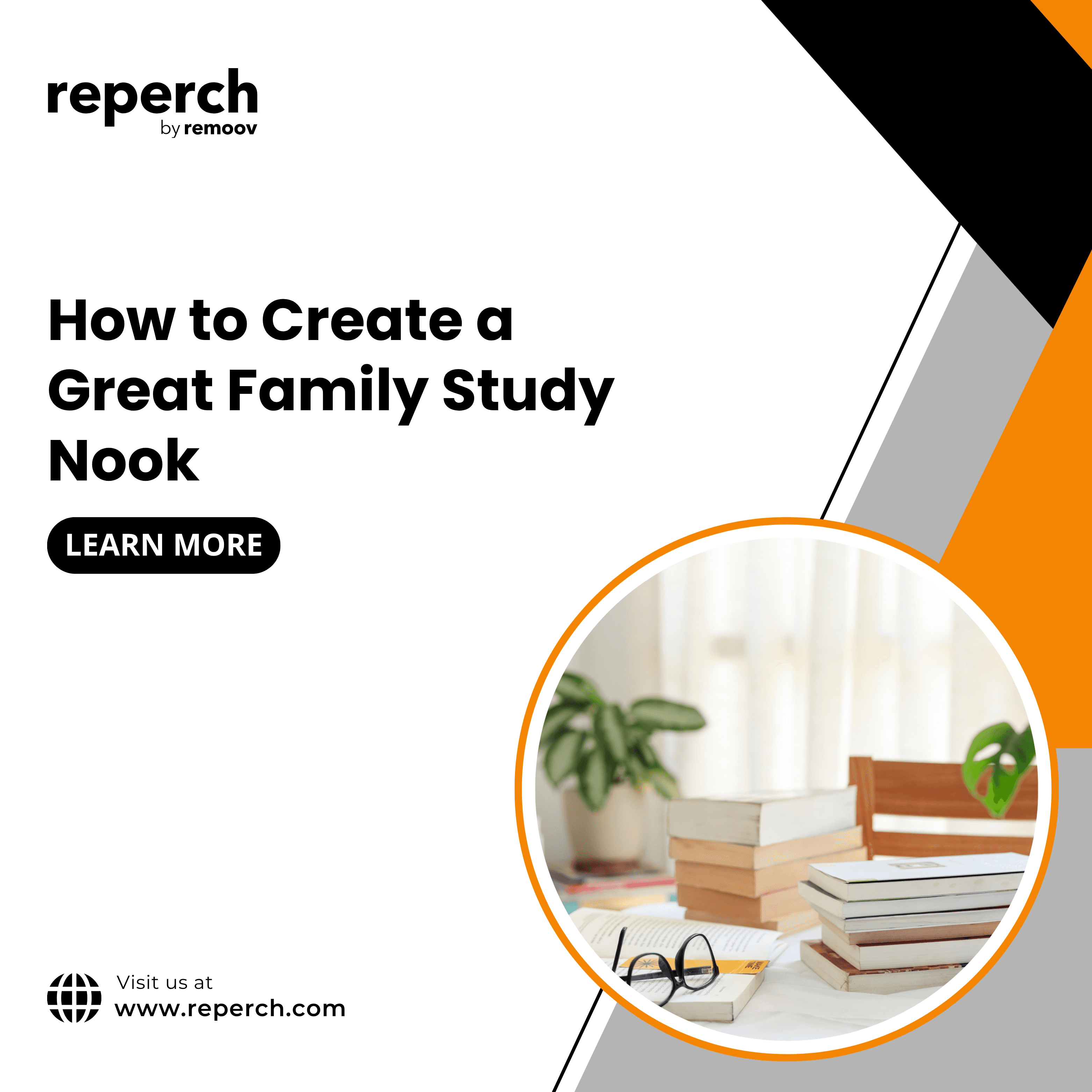 How to Create a Great Family Study Nook