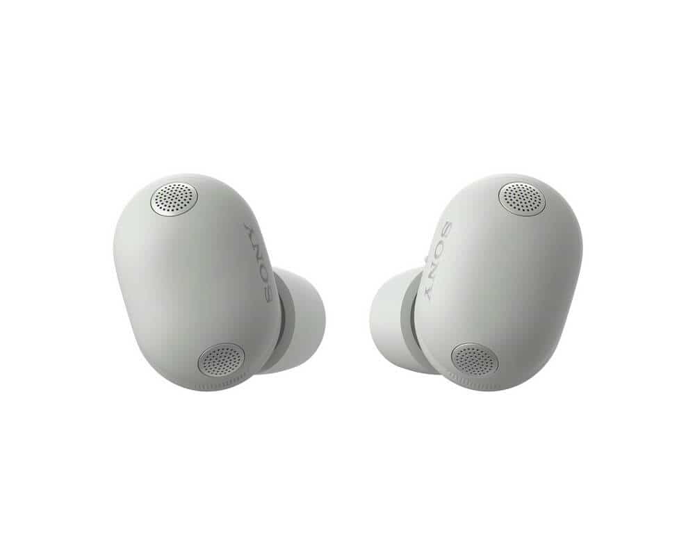 Compact charging case complements the earbuds perfectly.