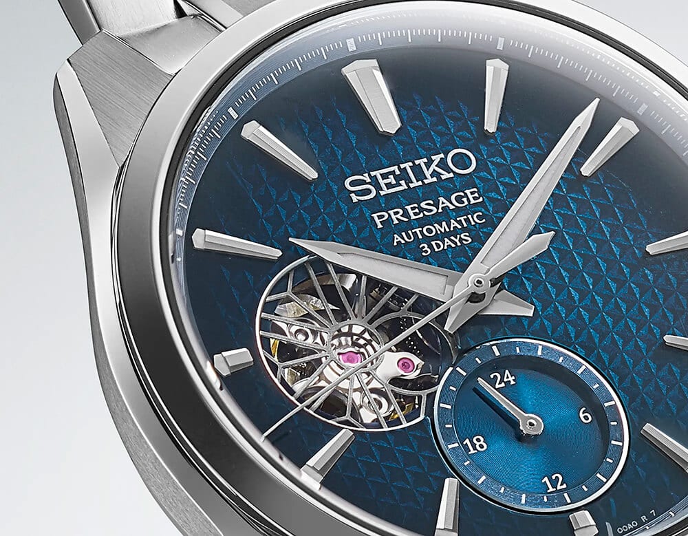Seiko Announce Two Sharp Edged Series 'Three-days' Watches