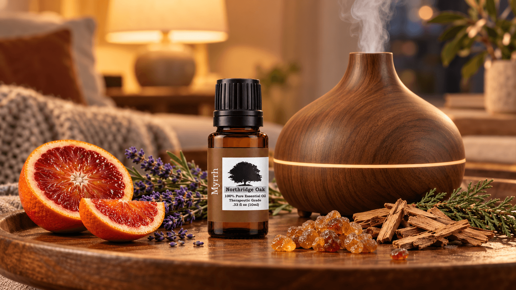 Myrrh Essential Oil Diffuser Blends: 20 Warm, Resinous Recipes