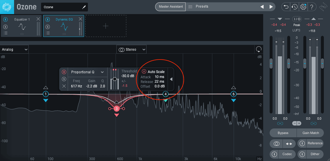 Ozone Dynamic EQ