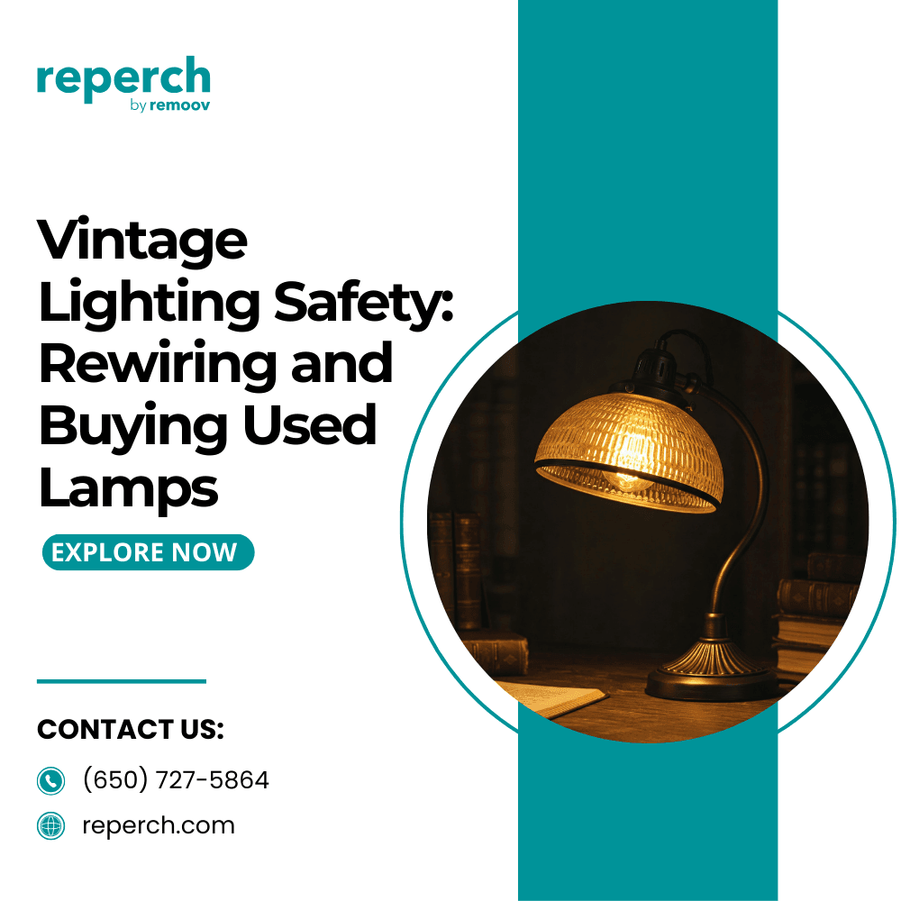 Vintage Lighting Safety: Rewiring and Buying Used Lamps