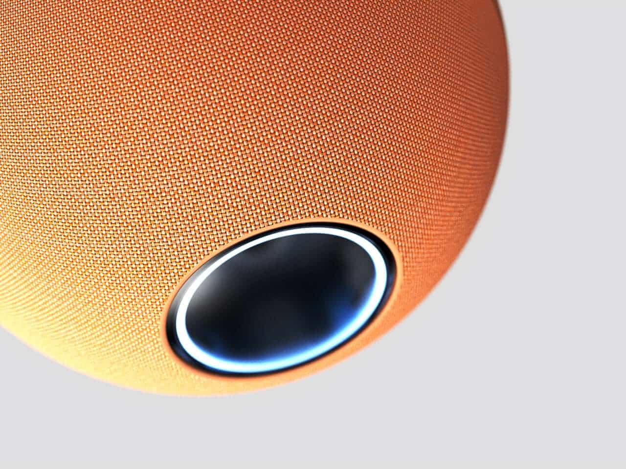 Close-up of IRIS 4.0’s fabric texture and soft geometry
