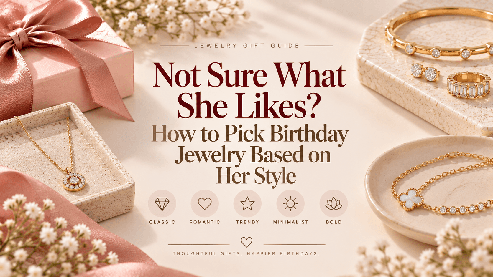 Not Sure What She Likes? How to Pick Birthday Jewelry Based on Her Style
