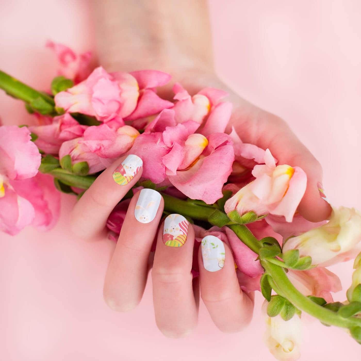 7 Perfect Easter Nails Using Nail Wraps