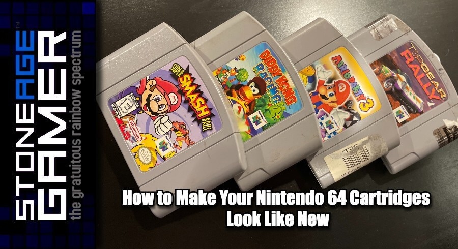 How to Make Your Nintendo 64 Cartridges Look Like New