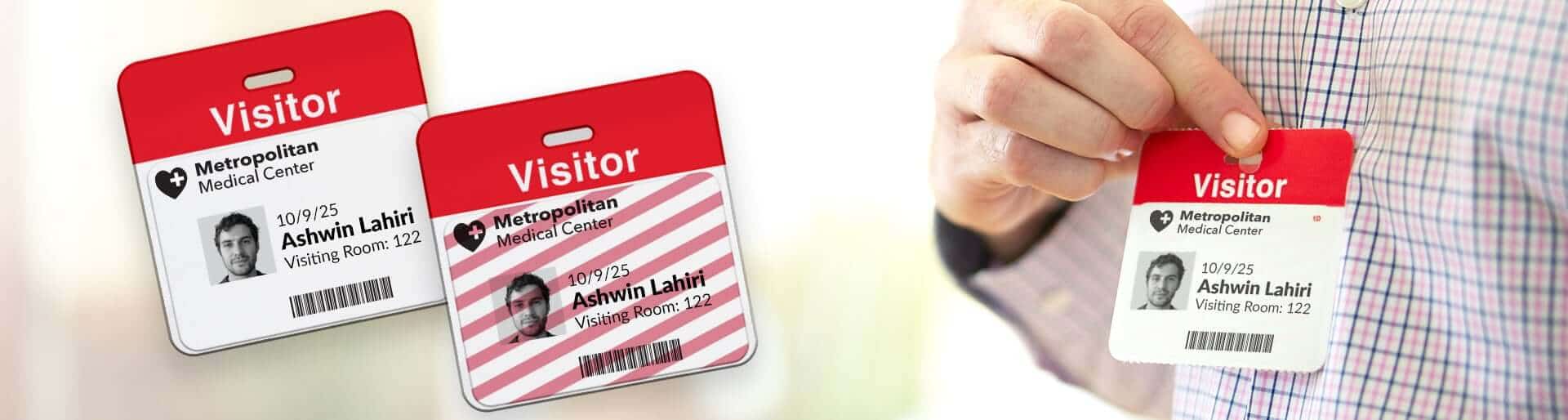 One-Day and Multi-Day Visitor and Contractor adges