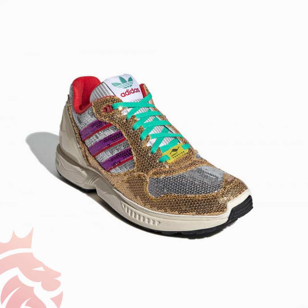 First Look: WMNS adidas ZX 6000 Sequins Covered Upper
