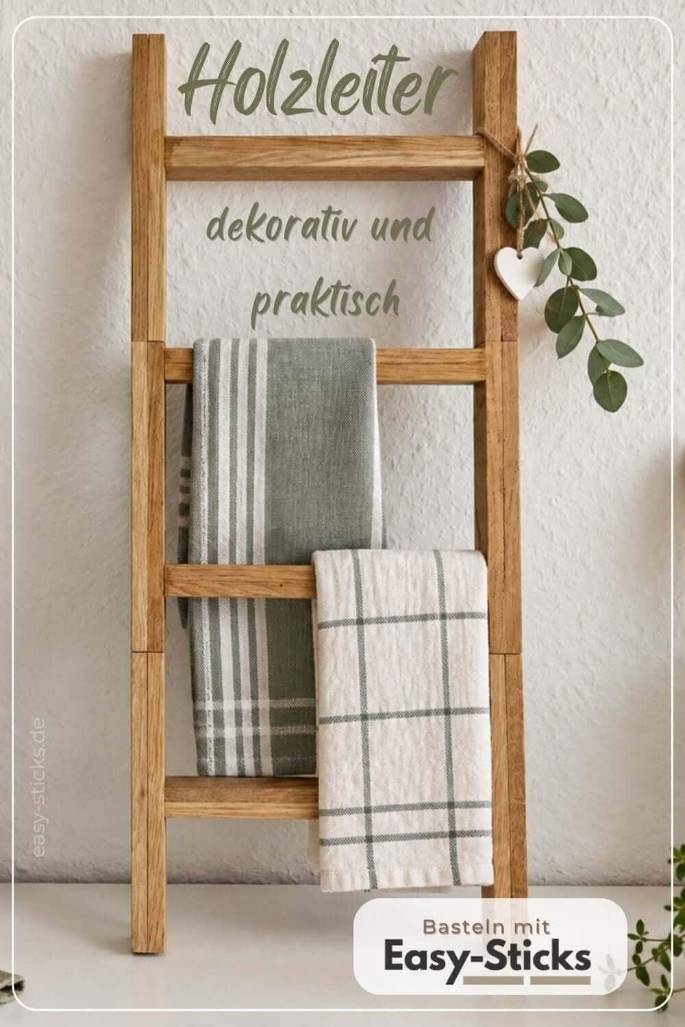 Holzleiter für die Küche selber machen