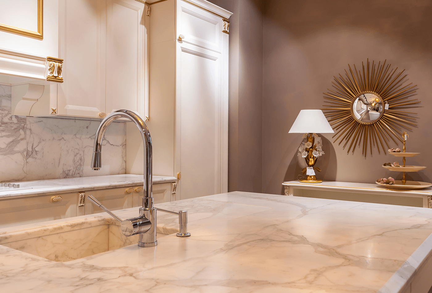 Modern Kitchen Marble: Elegant Design Ideas