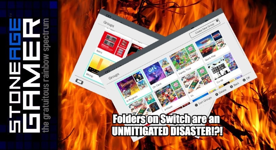Folders on Switch are an UNMITIGATED DISASTER!?!