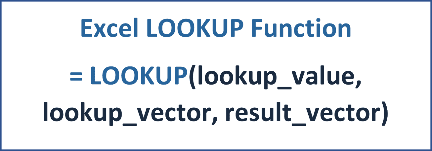 LOOKUP Function - Financial Modeling