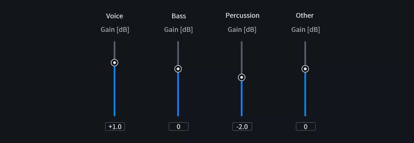 The Magic of RX 7 Music Rebalance, Part 1: The Gain Sliders