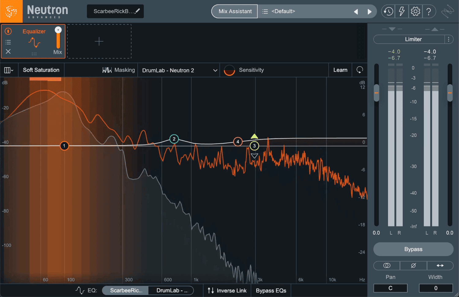 Masking meter in Neutron