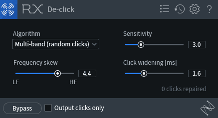 RX 7 De-click