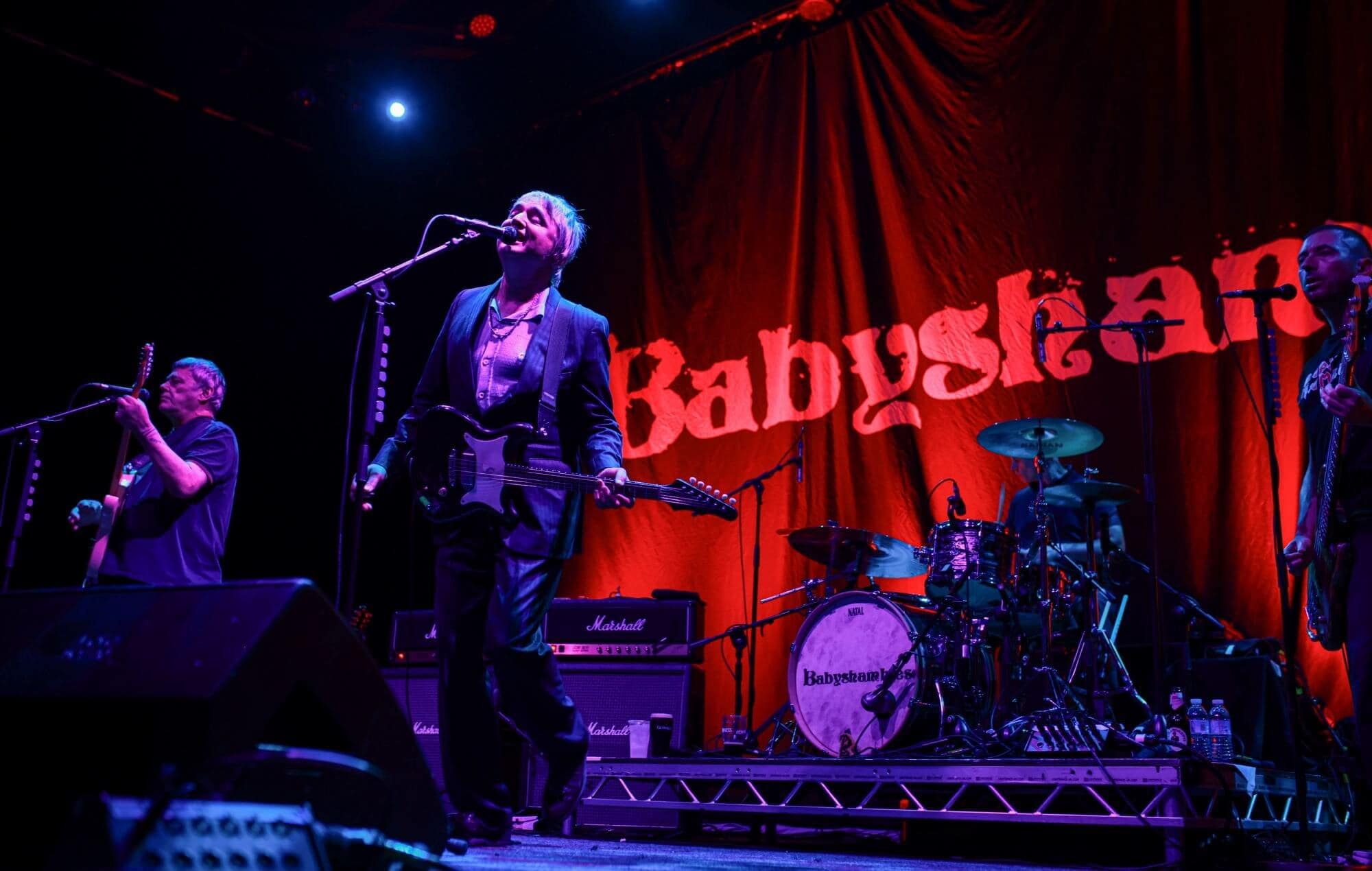 Pete Doherty and Babyshambles onstage during the live shows