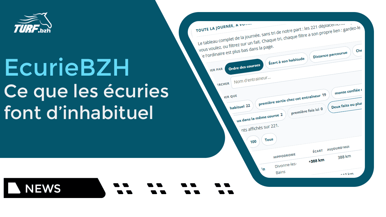 EcurieBZH : ce que les écuries font d'inhabituel