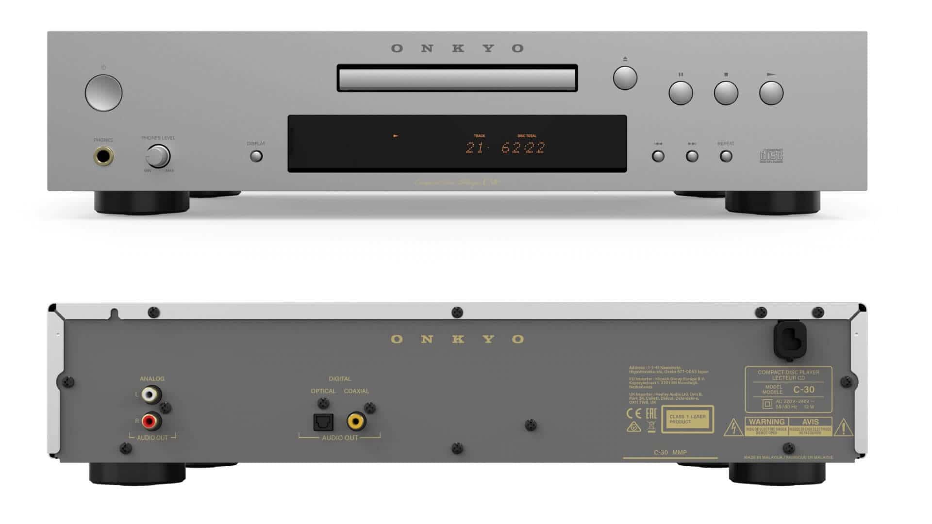 Onkyo Icon C-30: A Stylish Audiophile CD Player That Keeps CDs Alive