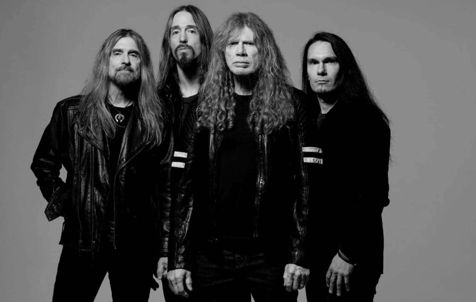 Megadeth performing live, image by Ross Halfin