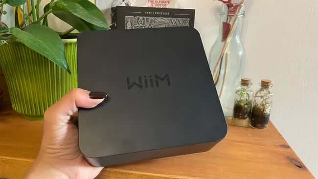 Compact and neatly constructed WiiM Pro Plus
