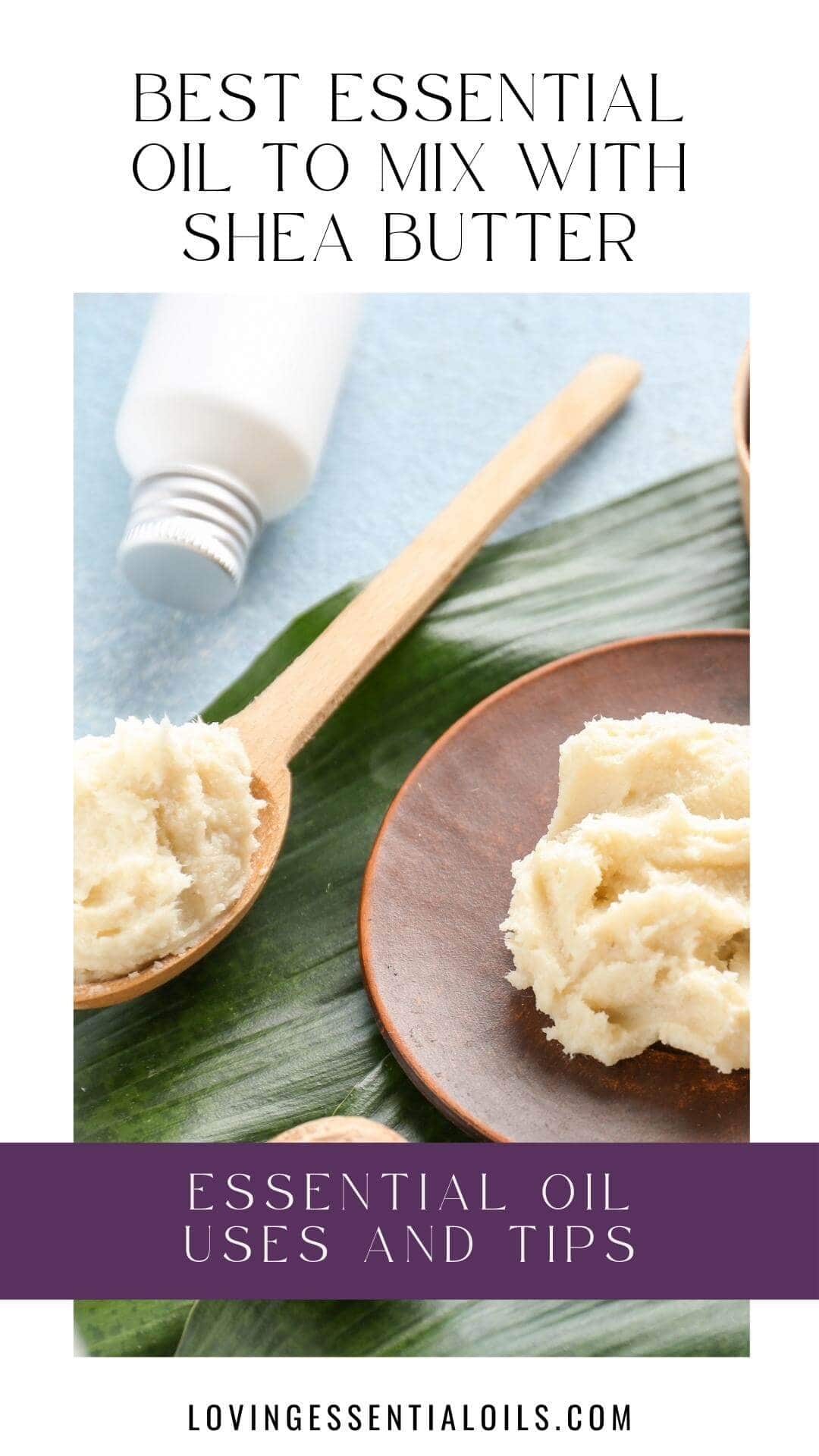 Best essential oils for shea butter by Loving Essential Oils