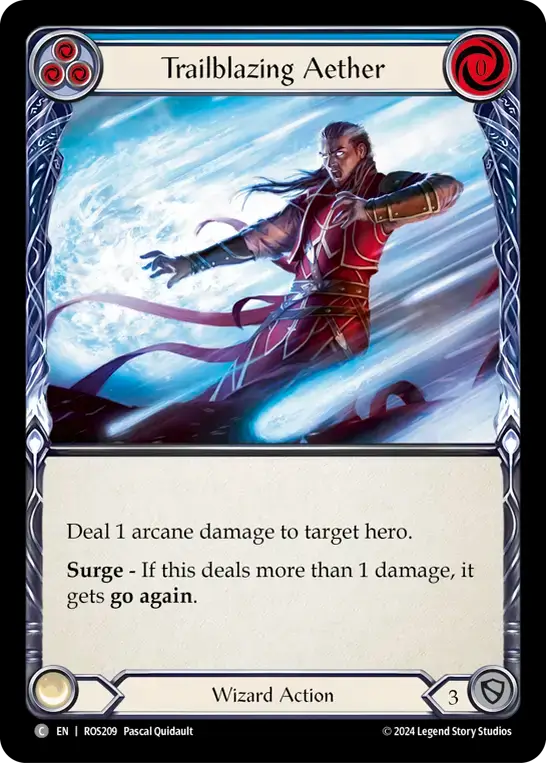 Trailblazing Aether (blue)