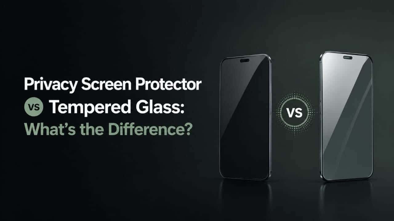 Privacy screen protector vs tempered glass
