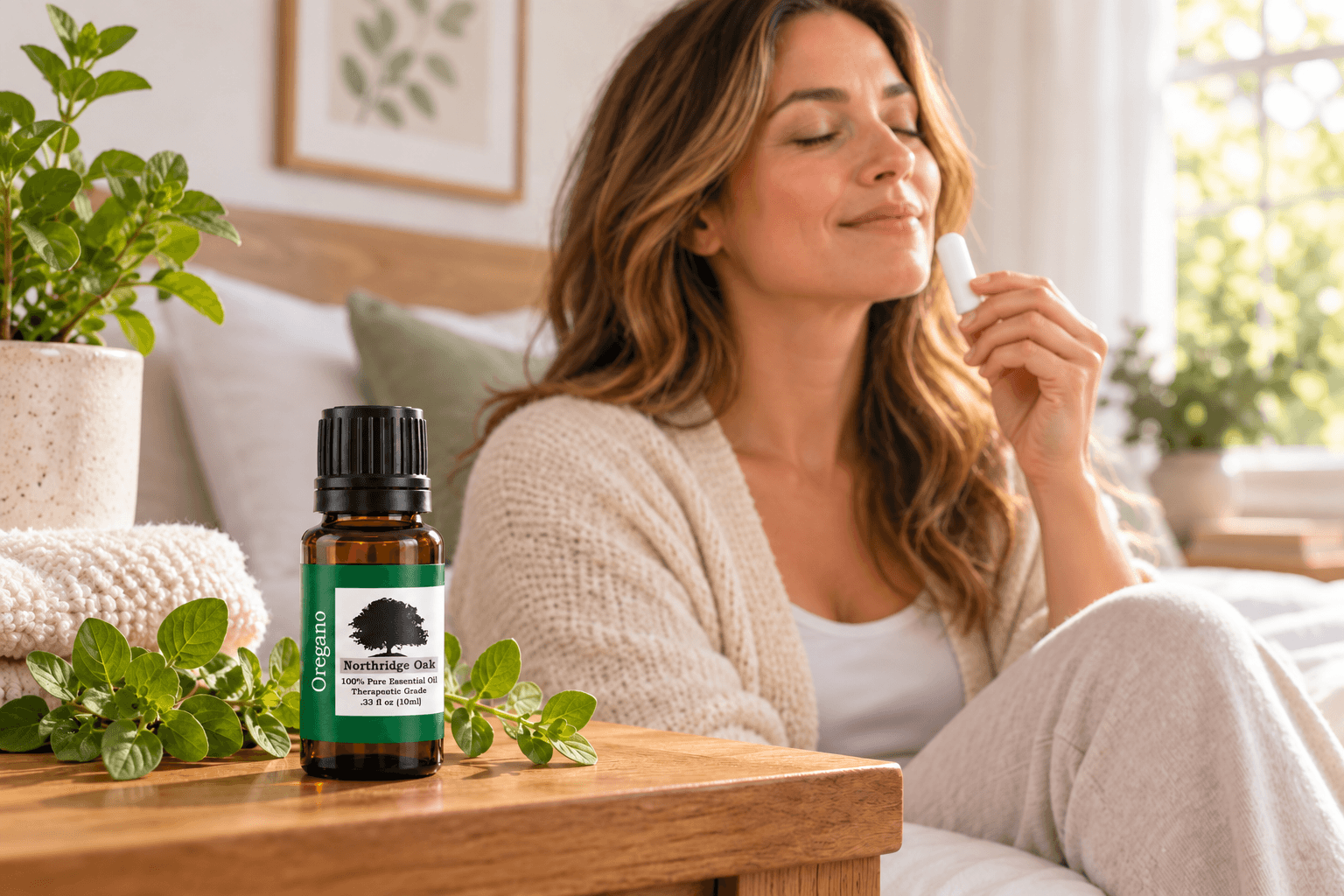 Oregano Essential Oil for Congestion and Respiratory Comfort