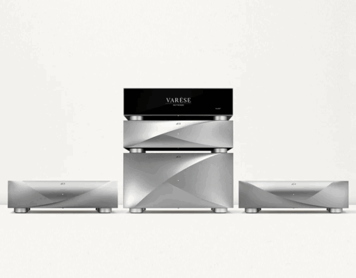 The complete dCS Varèse system showcasing its multi-box architecture