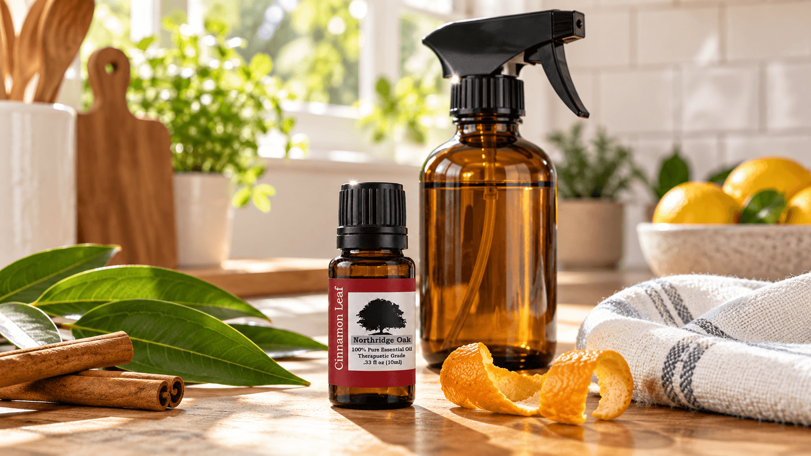 Cinnamon Leaf Essential Oil for Cleaning & Home Aromas