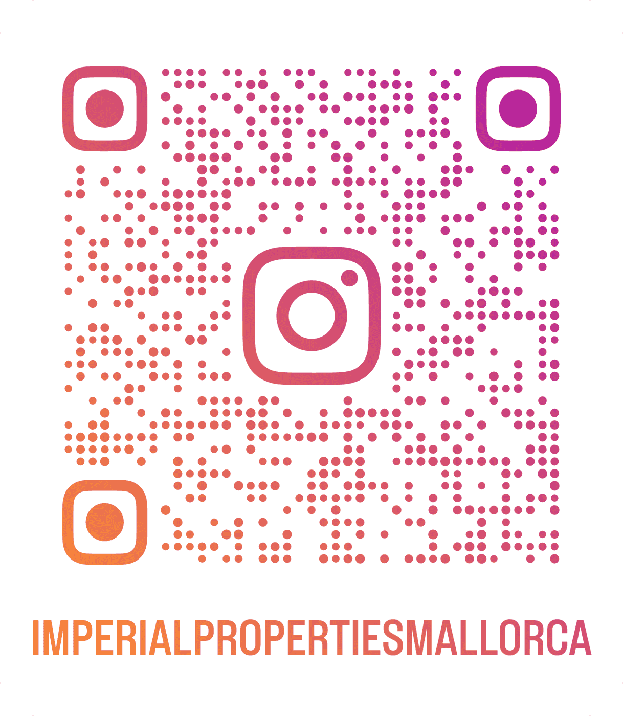Follow us on Instagram with this QR code