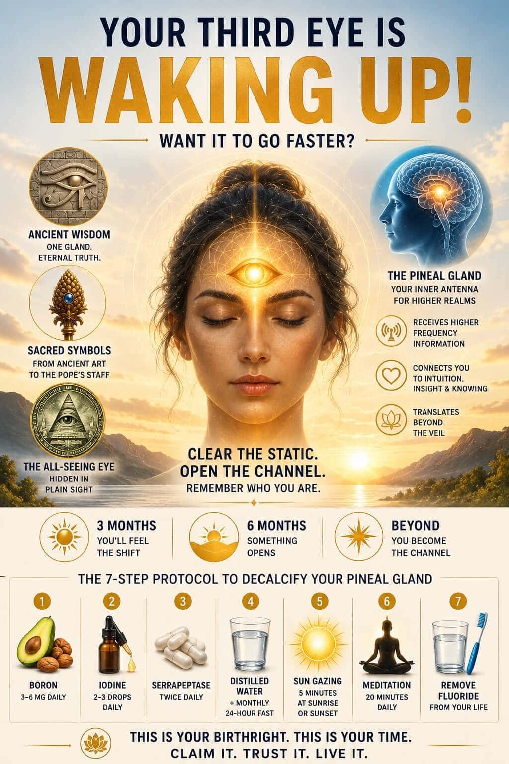 Third Eye Awakening: 7 Steps to Open Your Third Eye Faster
