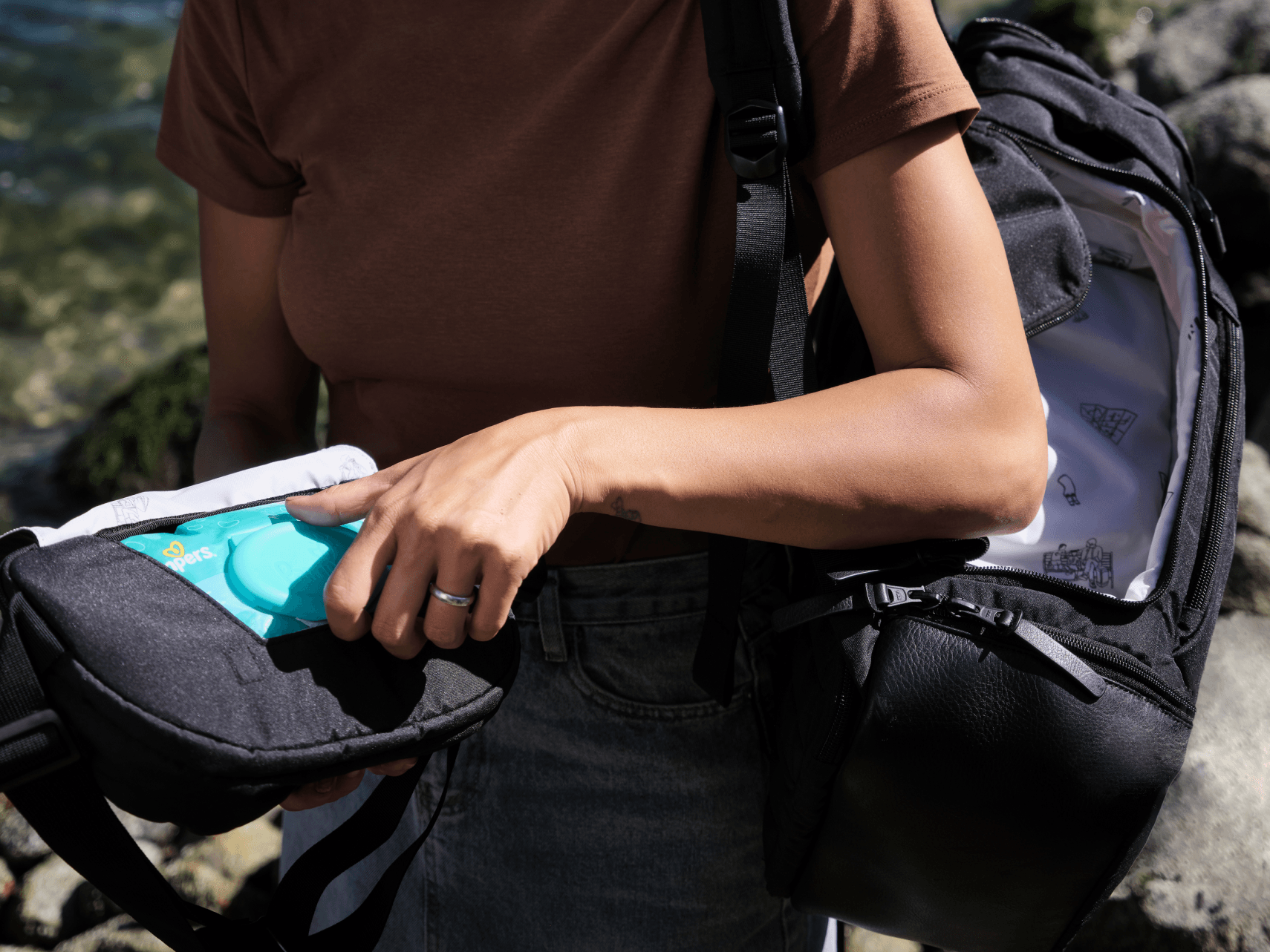 How to maximize capacity for the Sidekick within the Getaway Bag