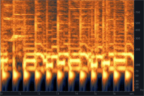 Audio with +100% contrast