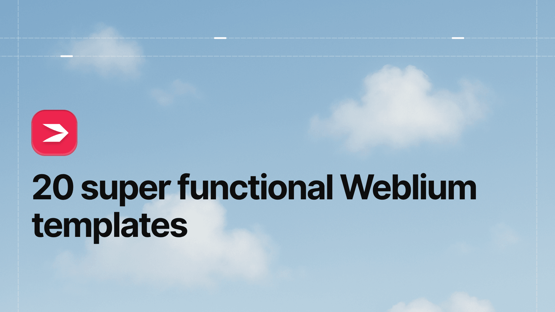 20 Super Functional Weblium Templates