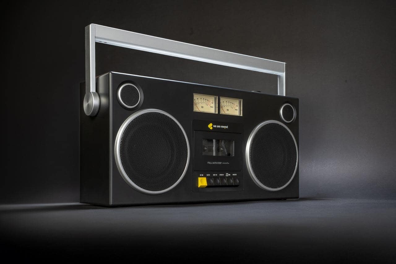 We Are Rewind’s GB-001 Boombox Revives Analog Power to Beat Digital Audio Fatigue
