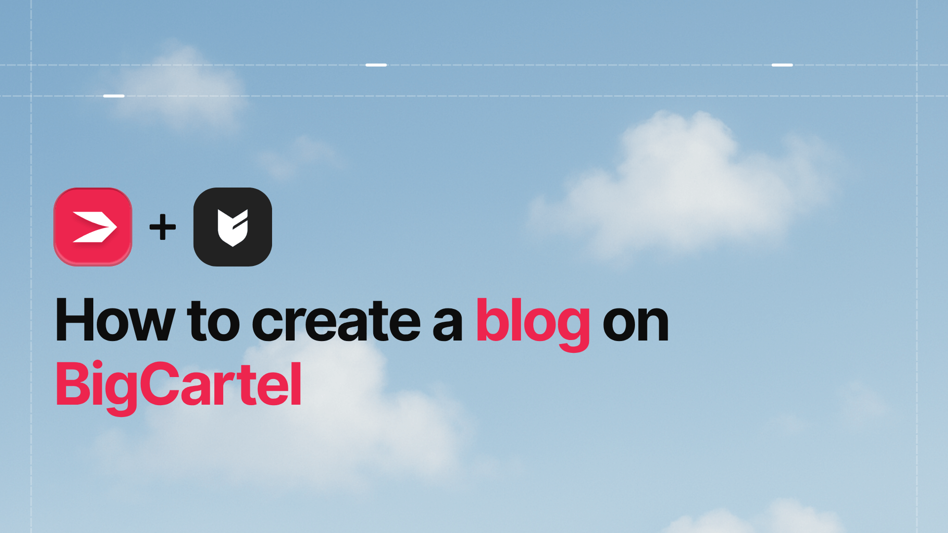 Big Cartel Blog