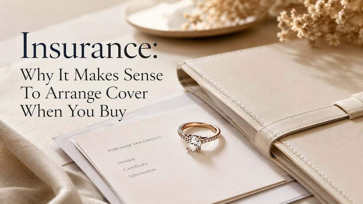 Diamond Jewellery Insurance: Why It Makes Sense To Arrange Cover When You Buy