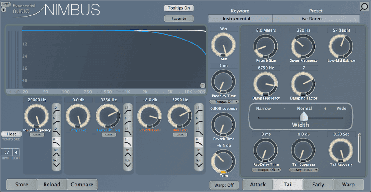 Nimbus “Live Room”
