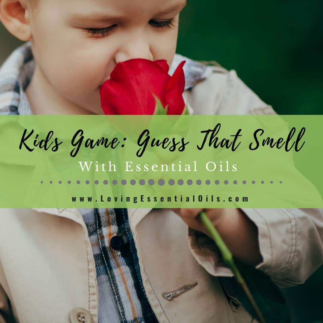 Guess That Smell Game with Essential Oils - Games for Kids