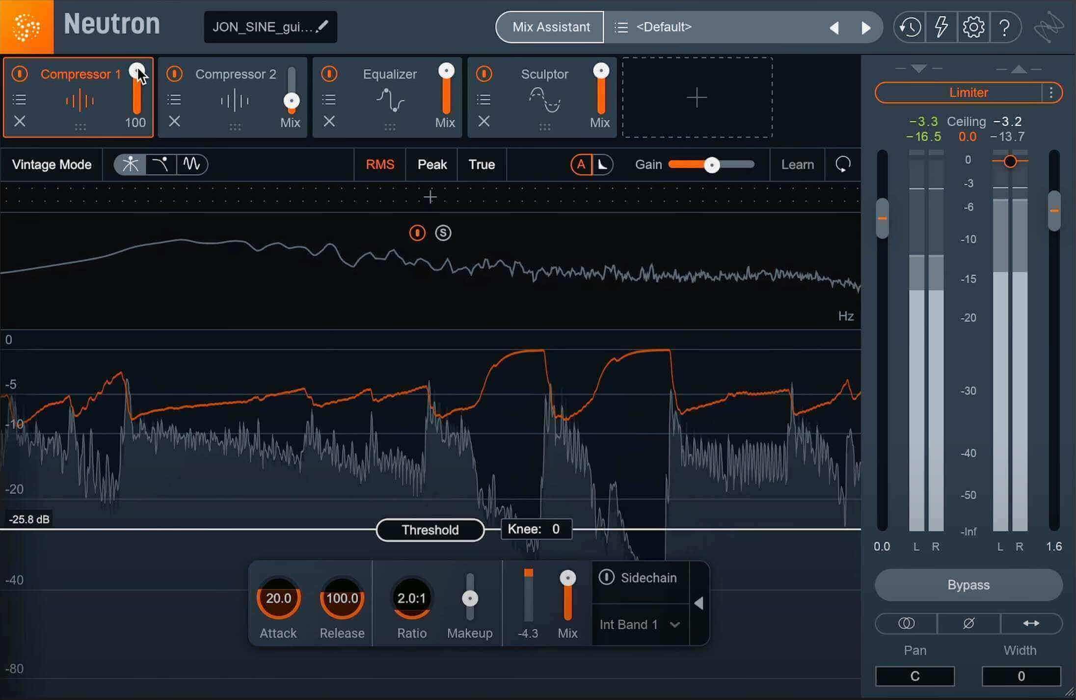 Get parallel processing with an adjustment of the sliders in the module section of Neutron