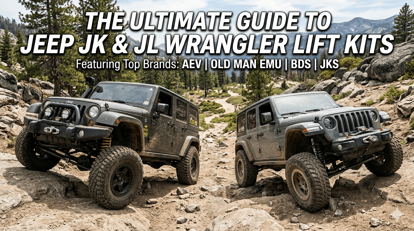 Best Lift Kits for Jeep Wrangler JK & JL — Buyer's Guide