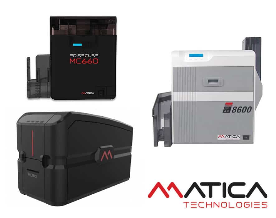 Matica ID Card Printer MC310, MC660, XID8600