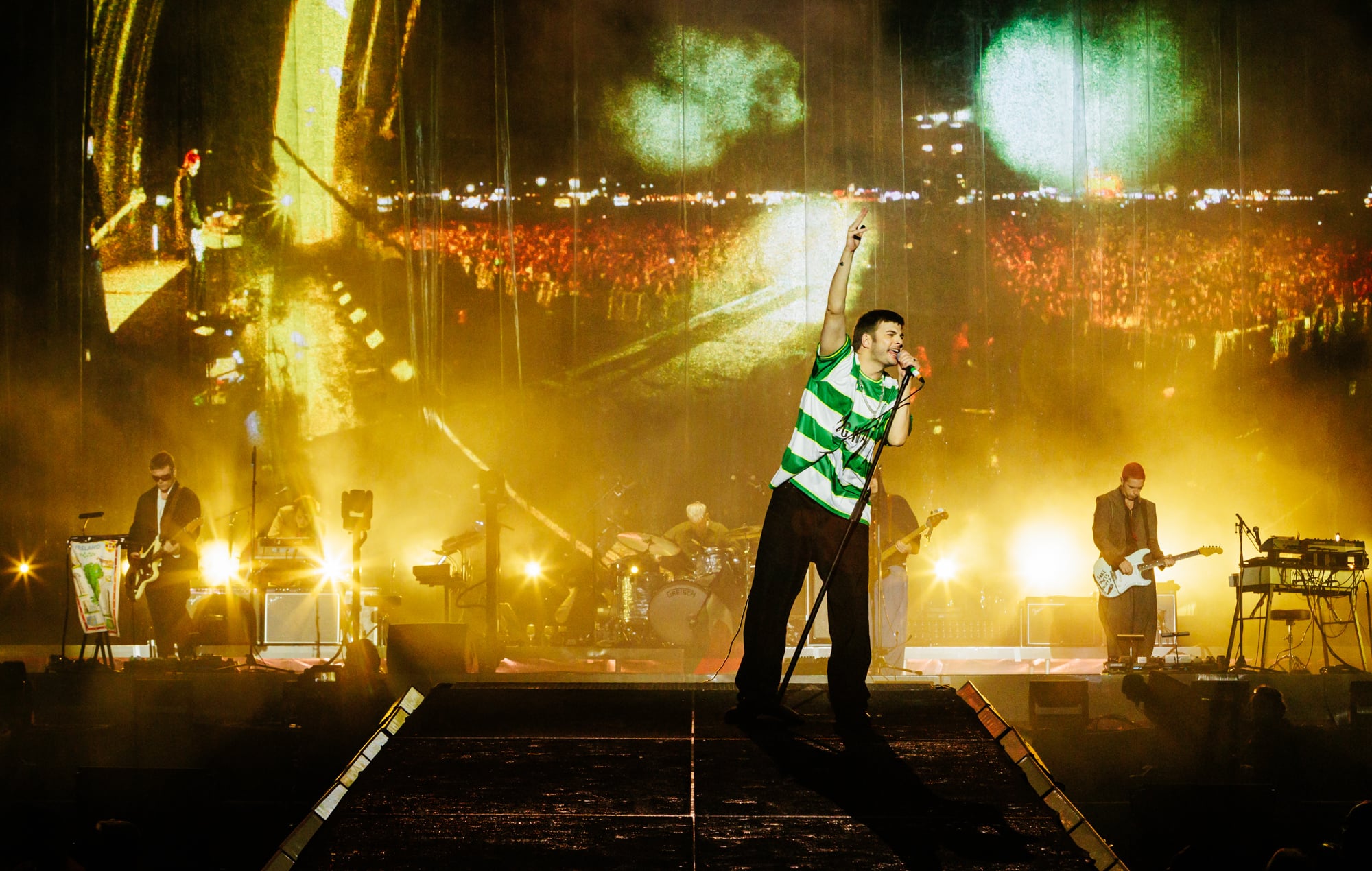 Fontaines D.C. performing live at Reading in 2026