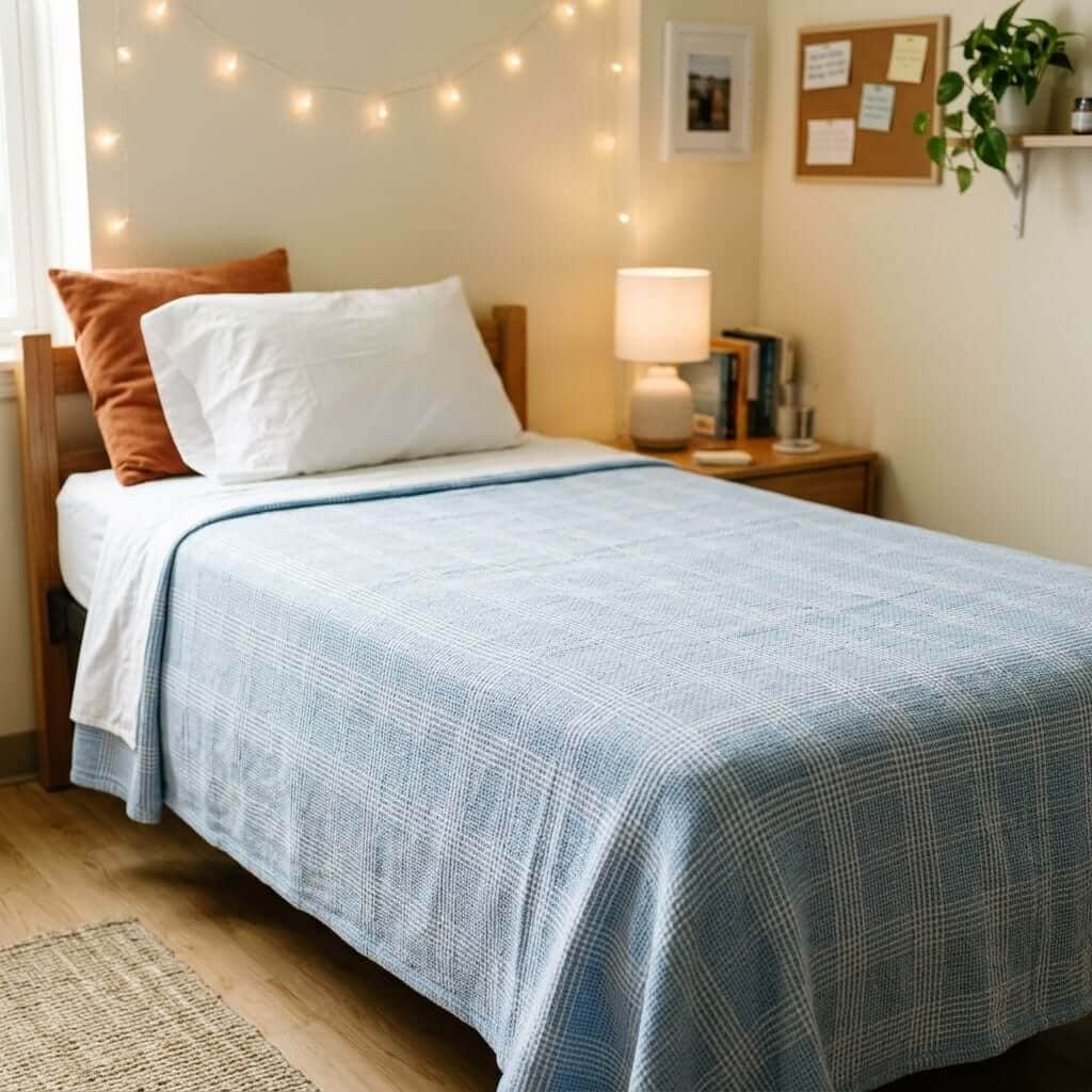 Who Has Wholesale Hospital Blankets That Fits a College Dorm?