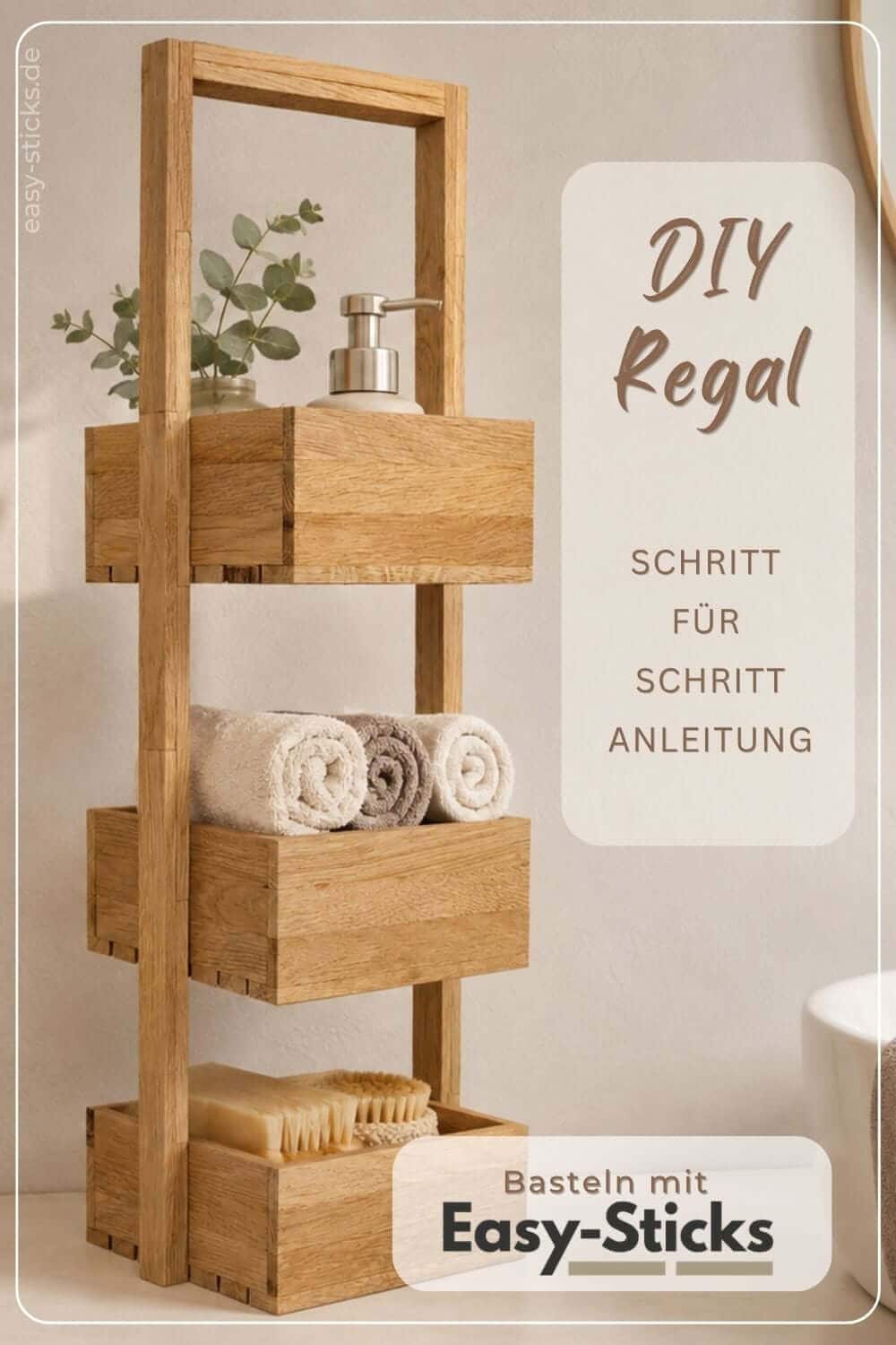 Standregal bauen - Schritt für Schritt