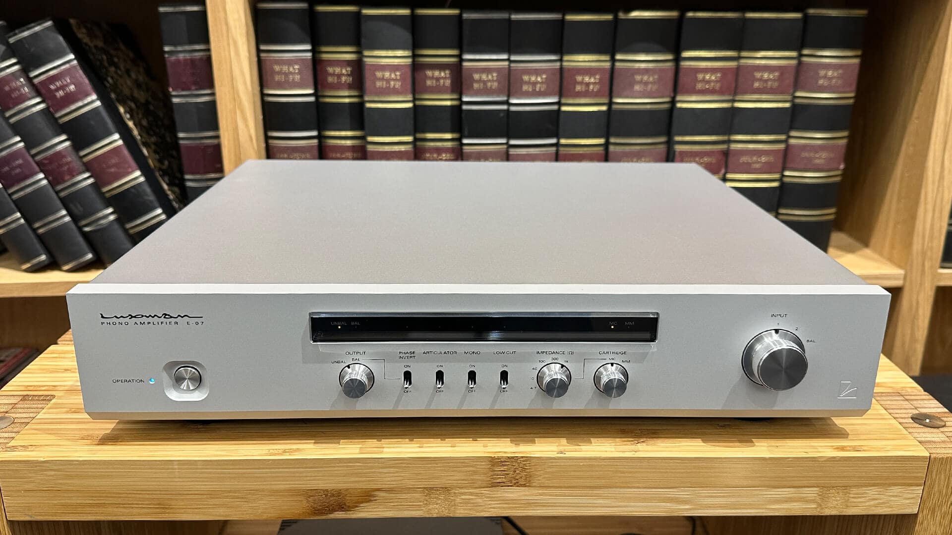 Luxman E-07 delivers top-tier phono preamp performance